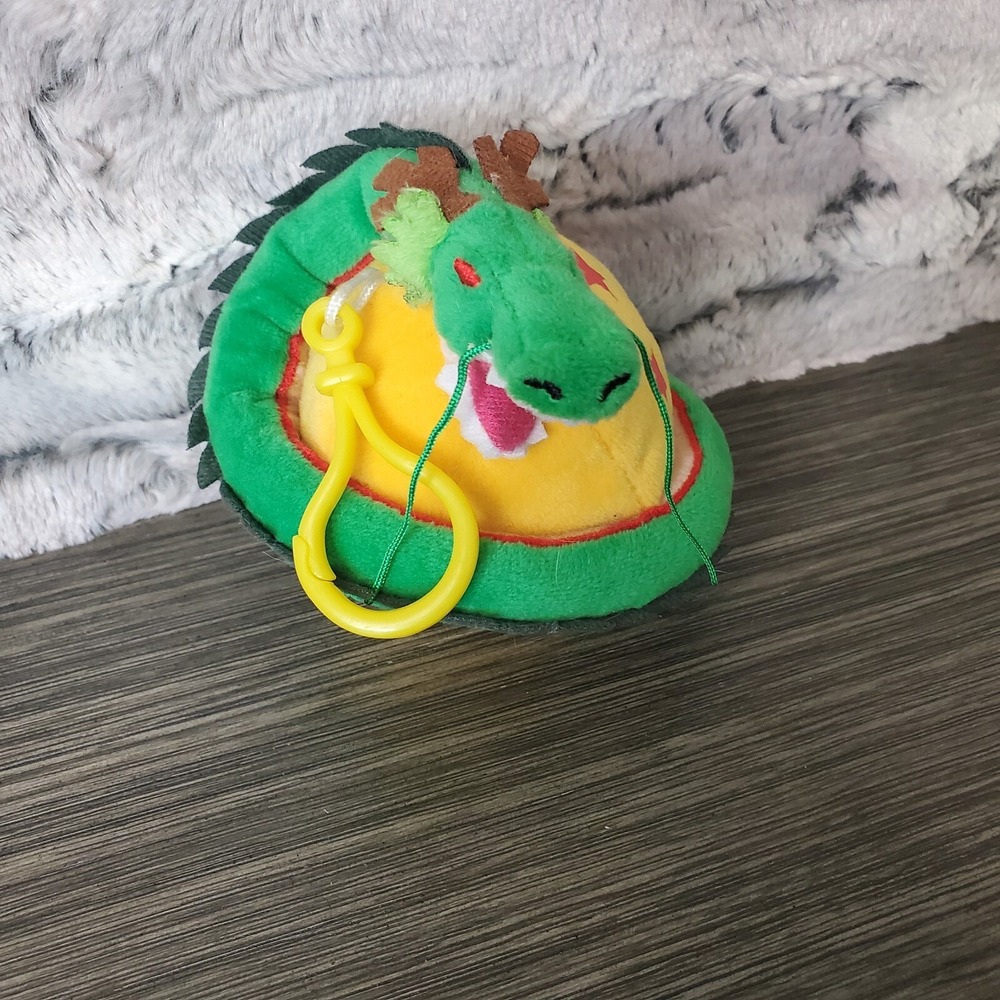 Dragon Ball Z Plush Shenron Backpack Clip Keychain 4" Loot Crate Exclusive 2016